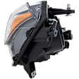 2013-2015 Mercedes Benz GLK350 - Driver Side Headlight, with Bulb, Halogen, Clear Lens