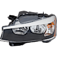 Driver Side Headlight, with Bulb, Halogen, Clear Lens, CAPA Certified