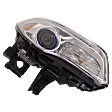 Passenger Side Headlight, with Bulb, HID/Xenon, with HID bulb and ballast, For Models without Adaptive Frontlighting Systems, CAPA Certified