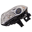 Driver Side Headlight, with Bulb, HID/Xenon, with HID bulb and ballast, For Models without Adaptive Frontlighting Systems, CAPA Certified
