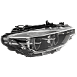 Passenger Side Headlight, with Bulb, LED, Clear Lens