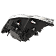 Passenger Side Headlight, with Bulb, LED, Clear Lens