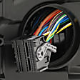 Passenger Side Headlight, with Bulb, LED, Clear Lens