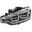 Driver Side Headlight, with Bulb, LED, Clear Lens