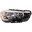 Passenger Side Headlight, with Bulb, Halogen, Clear Lens, 4 Cyl., 2.0L Engine