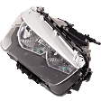 Passenger Side Headlight, with Bulb, Halogen, Clear Lens, 4 Cyl., 2.0L Engine