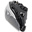Passenger Side Headlight, without Bulb, HID/Xenon, Clear Lens, Base Model