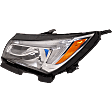 Driver Side Headlight, with Bulb, Halogen, Clear Lens