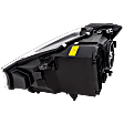 Passenger Side HID/Xenon Headlight, Without bulb(s), OE Replacement