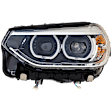 2019 BMW X3 - Driver Side LED Headlight, With bulb(s), For Models Without Adaptive Headlight, With Cornering Light, OE Replacement