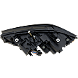Passenger Side Headlight, with Bulb, LED, Clear Lens, Base Model