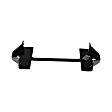 10561 Help Series Battery Hold Down - Black, Steel, Direct Fit, Sold Individually