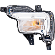 Front, Passenger Side Turn Signal Light, With Bulb, 6 Cyl., 3.6L Engine, CAPA CERTIFIED