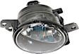 Front, Driver Side Fog Light, With Bulb, Halogen, For Models With Adaptive Headlight, Standard/Sport Line/Xline Models