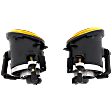 Front, Driver and Passenger Side Fog Light, With Bulb, Halogen