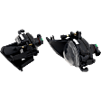 Front, Driver and Passenger Side Fog Light, With Bulb, Halogen
