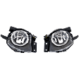 Driver and Passenger Side Fog Light, With Bulb, Halogen, Base Model