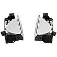Front, Driver and Passenger Side Fog Light, With Bulb, Halogen