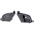 Front, Driver and Passenger Side Halogen Fog Light, With bulb(s)