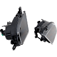 Front, Driver and Passenger Side Halogen Fog Light, With bulb(s)