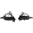 Driver and Passenger Side Fog Light, With Bulb, Halogen, Base Model