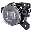 Front, Passenger Side LED Fog Light, With bulb(s), CAPA Certified