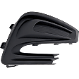 Front, Passenger Side Fog Light Cover, Textured Black, 4 Cyl., 1.4L Engine