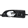 Driver Side Fog Light Trim, Chrome