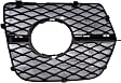 Front, Driver Side Fog Light Trim, Textured Black, xDrive35i Model