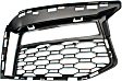 Front, Passenger Side Fog Light Trim, Textured Black, Base Model, with M Package