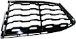 Front, Passenger Side Fog Light Cover, Black, Base Model