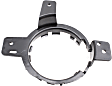 Front, Driver Side Fog Light Bracket, Textured Black