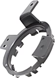 Front, Driver Side Fog Light Bracket, Textured Black