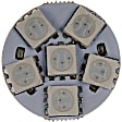 1157R-SMD Side Marker Light, Tail Light, Turn Signal Light, Brake Light, Back Up Light LED Bulb - Direct Fit, Sold Individually