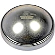 13991 Help Series Dust Cap - Silver, Direct Fit, Sold Individually