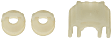 14104 Direct Fit Shift Cable Bushing, Kit