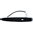 15701 Front, Driver Side Black Exterior Door Handle, Without Key Hole, Help Series