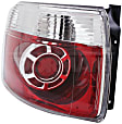 1571412 Driver Side LED Tail Light, With bulb(s), Clear & Red Lens
