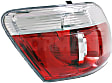 1571412 Driver Side LED Tail Light, With bulb(s), Clear & Red Lens