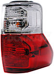 1571441 Driver Side Halogen Tail Light, With bulb(s), Red Lens