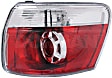 1571444 Passenger Side LED Tail Light, With bulb(s), Red Lens