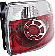 1571444 Passenger Side LED Tail Light, With bulb(s), Red Lens
