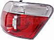 1571444 Passenger Side LED Tail Light, With bulb(s), Red Lens