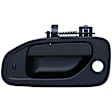 15732 Front, Driver Side Black Exterior Door Handle, With Key Hole, Help Series