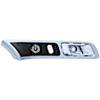15744 Front, Passenger Side Interior Door Handle, Without Door Lock Button