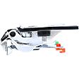 15766 Help Series Tailgate Handle, Chrome Plastic Without Camera Hole With Key Hole