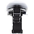15809 Front, Driver Side Matte Black Exterior Door Handle, With Key Hole, Help Series