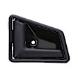 15812 Front Or Rear, Driver Side Textured Black Interior Door Handle, Without Door Lock Button, Help Series