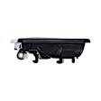 15812 Front Or Rear, Driver Side Textured Black Interior Door Handle, Without Door Lock Button, Help Series