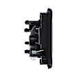 15812 Front Or Rear, Driver Side Textured Black Interior Door Handle, Without Door Lock Button, Help Series